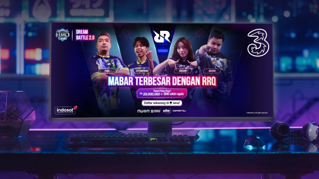 Tri kembali menggelar H3RO Land Dream Battle 2.0. [Indosat]