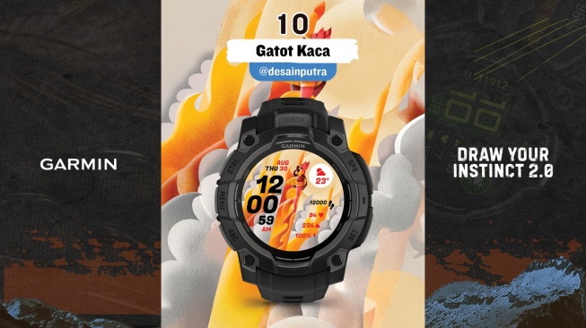 Draw Your Instinct - Gatot Kaca. [Garmin Indonesia]
