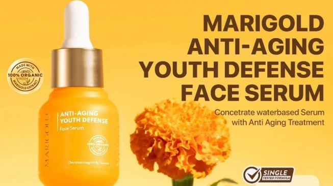Rekomendasi serum anti aging untuk usia 40-an. (Shopee)