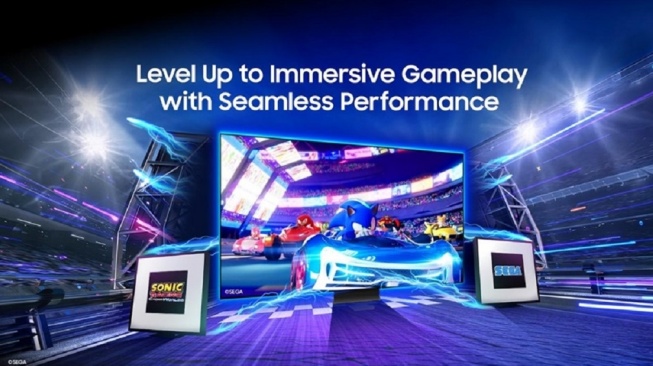 TV Premium Samsung 2025 pilihan gamer. [Samsung Indonesia]