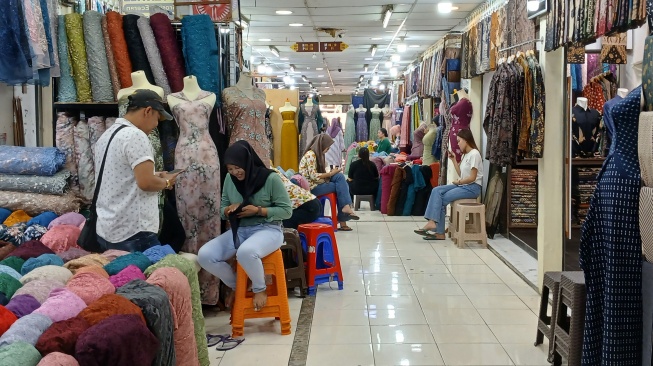 Kondisi Beteng Trade Center (BTC) Solo saat ini. (Suara.com/Ari Welianto)