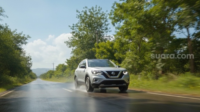 Ilustrasi SUV baru Nissan. (Suara.com/Gemini)