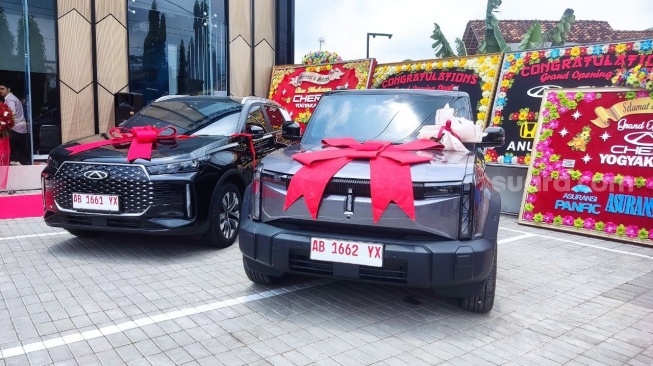 Gacoan dari Chery yang menjadi tulang punggung penjualan di dealer Yogyakarta (Suara.com/Gagah Radhitya)
