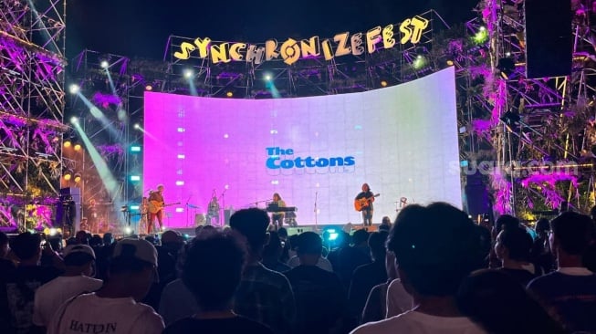 The Cottons Bahas Isu Keracunan MBG di Synchronize Fest, Ada 'Perdebatan' Kecil