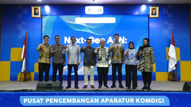 Kolaborasi Komdigi dan Indosat menggelar Next-Gen ASN: Leading with AI.