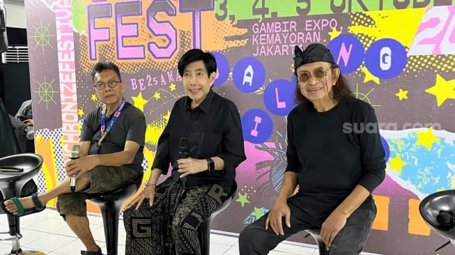 Momen Langka, Guruh Gipsy Tampil di Synchronize Fest Usai 50 Tahun Vakum