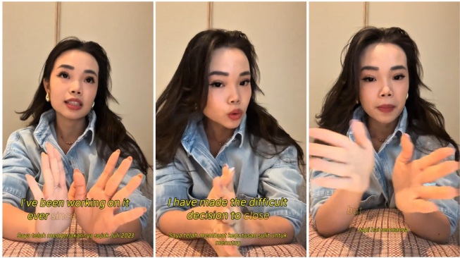 Jesselyn Lauwreen MasterChef umumkan restoran viralnya resmi ditutup (TikTok)