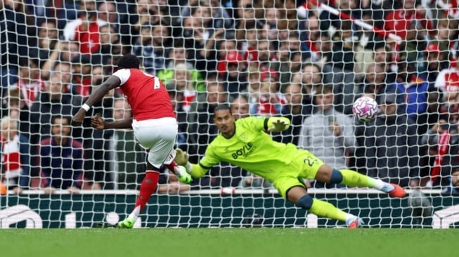 Arsenal Gebuk West Ham! Bukayo Saka Cetak Sejarah, Lampaui Harry Kane dan Haaland