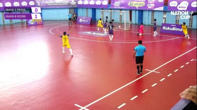 Serangan Gila! Kedua Gawang Nyaris Jebol di Laga SMA N 8 vs SMA N 1 Praya!