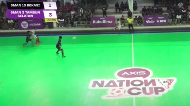 GOL Spektakuler dan Koreo Suporter Warnai AXIS Nation Cup 2025 di Bekasi