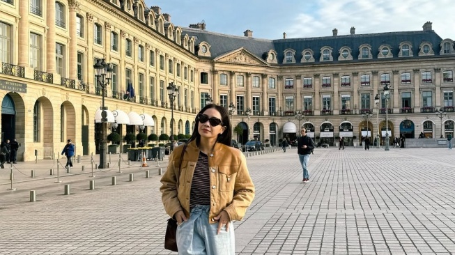Nagita Slavina di Paris (Instagram/@raffinagita1717)