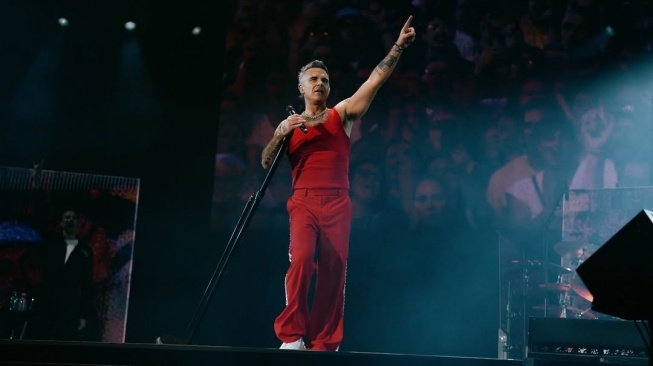 Robbie William batal konser di Turki (Instagram)