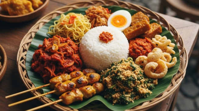 7 Rekomendasi Nasi Campur Bali 10 Ribuan, Enak, Murah, dan Kenyang