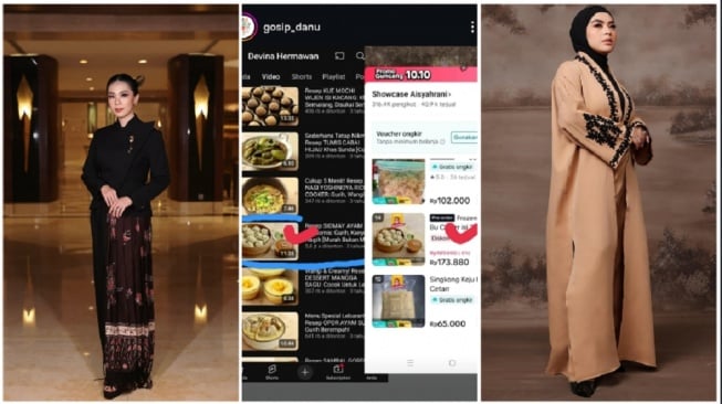 Fakta Kasus Adik Syahrini Diduga Plagiat Foto Siomay Chef Devina (Instagram)