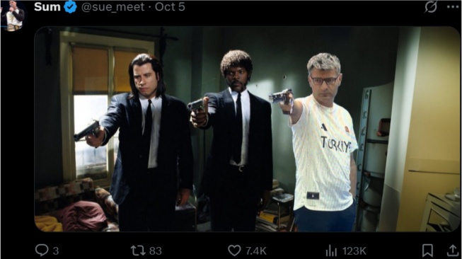 5 Meme Viral Yusuf Dikec, Atlet Menembak Turki yang Raih Emas Liga Champions Eropa