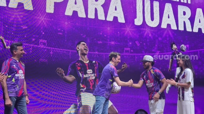 Jumpa pers AXIS Nation Cup (ANC) 2025 di Jakarta, Selasa (7/10/2025). [Suara.com/Dythia]