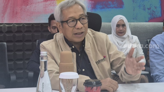 Chief & Director Business IOH, Muhammad Danny Buldansyah saat jumpa pers di Jakarta, Selasa (7/10/2025). [Suara.com/Dythia]