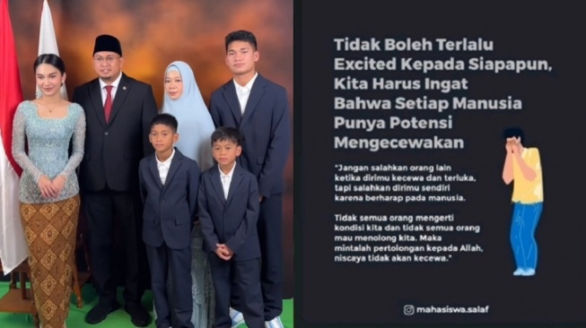 Posting Soal Kekecewaan, Ibu Zize Disentil: Ajarin Dulu Anakmu Masa Iddah (instagram)
