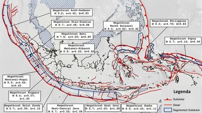 Daerah Mana Saja yang Terancam Megathrust? BMKG Kembali Beri Peringatan Serius