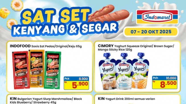 Promo Sat Set Kenyang dan Segar Indomaret: Perut Aman, Hati Senang