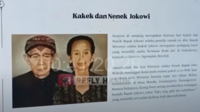 Refly Harun dan dokter Tifa sambangi makam keluarga Jokowi. (bidik layar kanal YouTube Refly Harun)