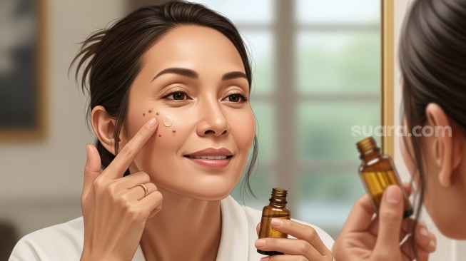 Rekomendasi Serum Vitamin C Terbaik Mengurangi Flek Hitam Usia 40 Tahun Keatas
