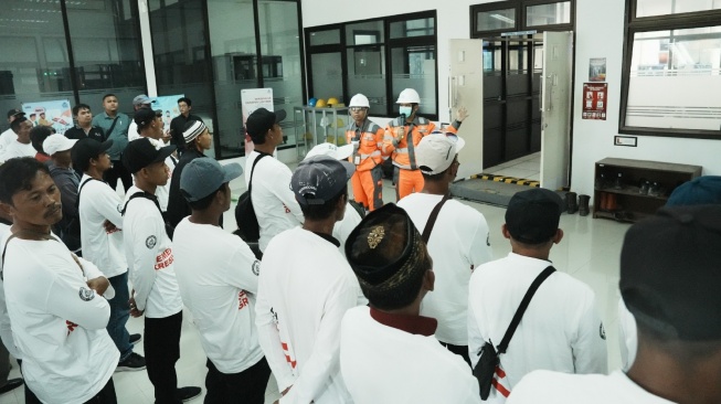 Perkuat Peran Tukang Hebat, Semen Gresik Gelar Plant Tour dan Pelatihan Praktik di Pabrik Rembang
