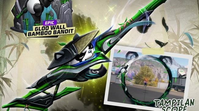 Bambu Panda dan Gloo Wall Bamboo Bandit  (Instagram/freefirebgid)