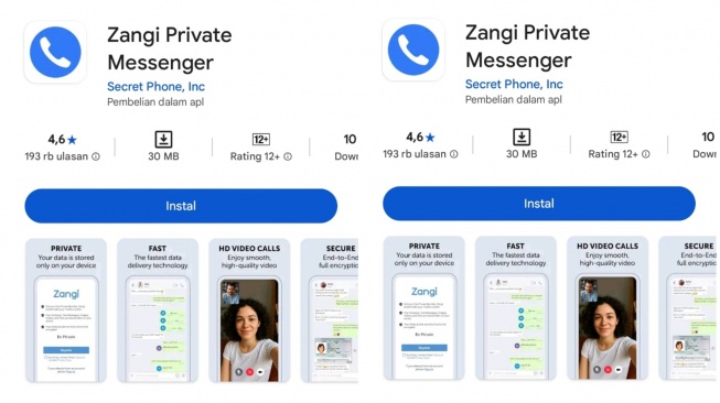 Kelebihan Zangi aplikasi Pilihan Ammar Zoni untuk Bisnis Narkoba (Instagram)