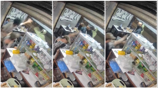 Warkop diserang geng motor bersenpi, 2 korban kena tembak (Instagram)