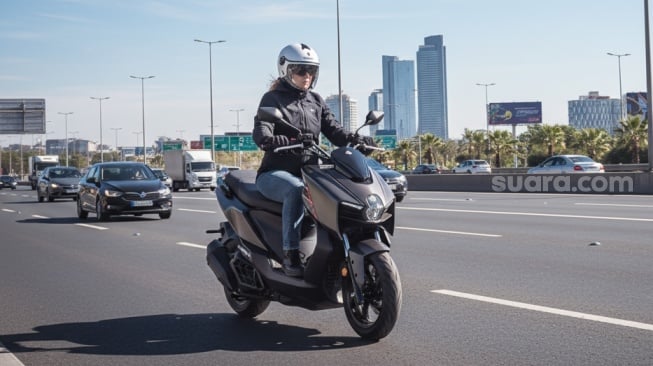 NMAX dan PCX Membosankan? Intip Pesona SYM Naga 155 dengan Desain Moge Look
