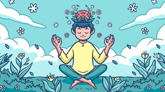 ilustrasi Hari Kesehatan Mental Sedunia (freepik)