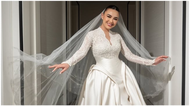 Penampilan Amanda Manopo di Hari Pernikahan (Instagram)
