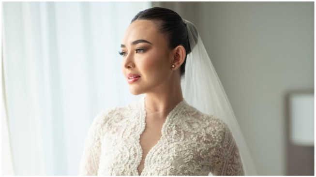 Penampilan Amanda Manopo di Hari Pernikahan (Instagram)