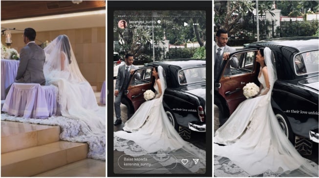 Karenina Sunny Resmi Menikah (Instagram)