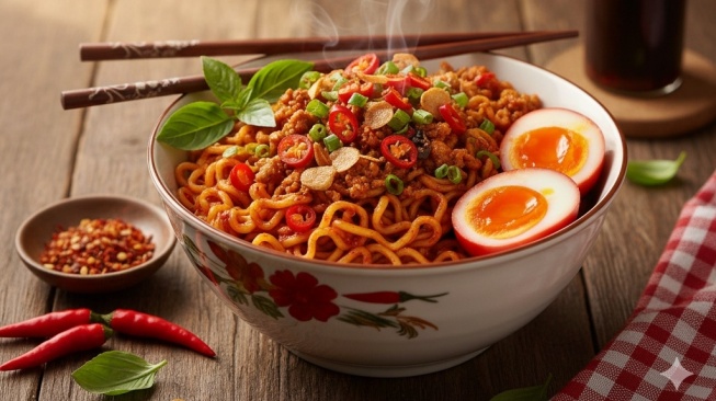 Cara Membuat Mie Setan ala Gacoan di Rumah, Rasanya Mirip Asli!