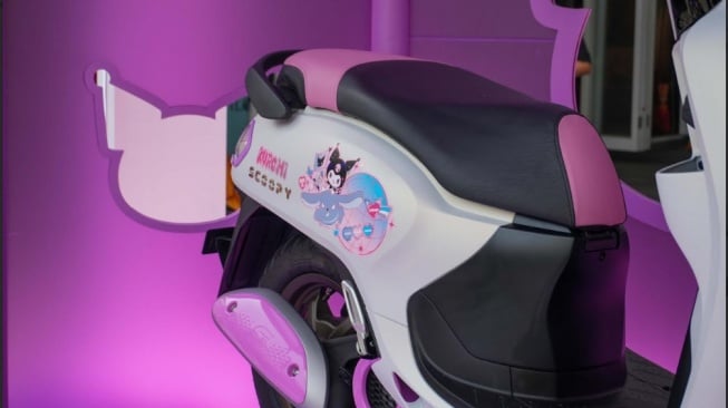 Fix Jadi Pusat Perhatian, Honda Scoopy Edisi Kuromi Resmi Mengaspal