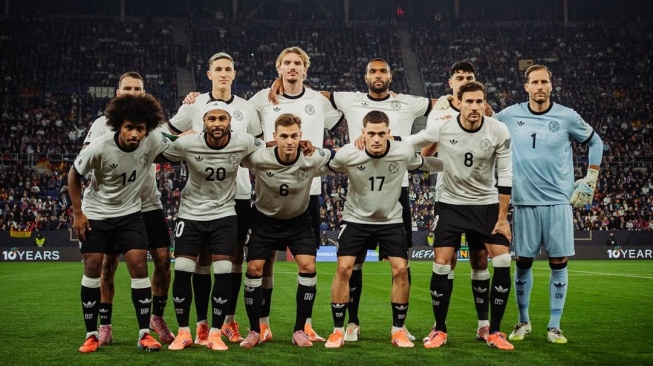Jerman Sikat Luksemburg Tanpa Ampun 4-0, Joshua Kimmich Jadi Bintang Kemenangan
