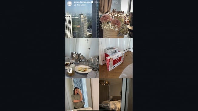 Amanda Manopo pamer momen pagi harinya usai jadi istri (Instagram/@amandamanopo)