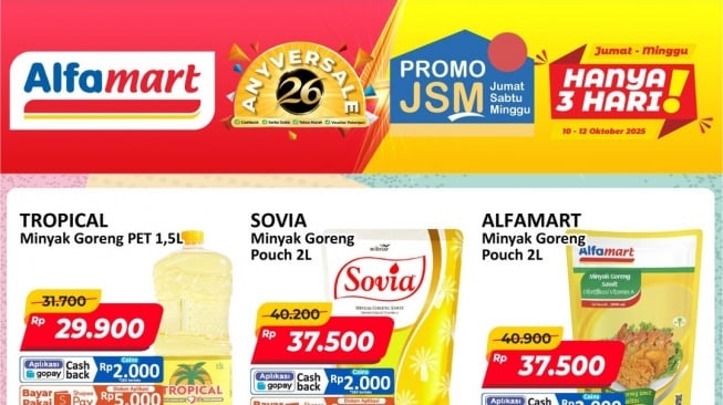 Cek Katalog Produk Promo JSM Spesial HUT Alfamart