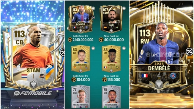 22 Kode Redeem FC Mobile Terbaru 12 Oktober: Klaim Pemain 112-113 dan Jutaan Koin