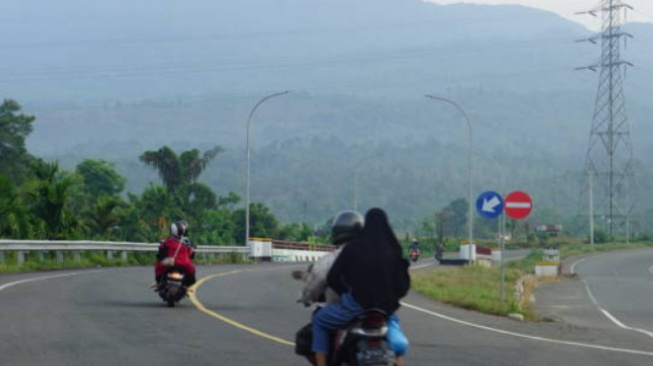 jalan lintas Sumatera Selatan