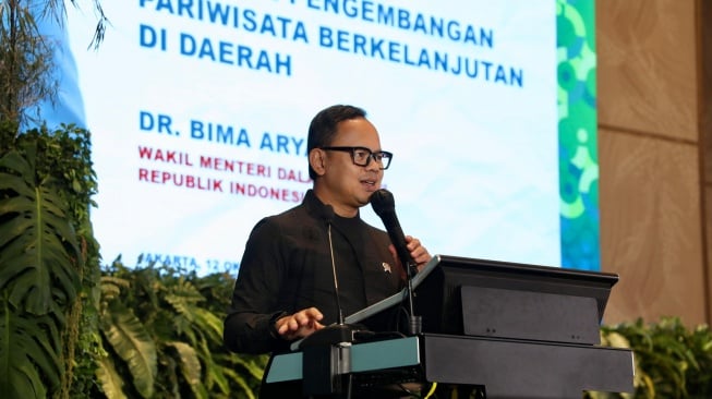 Di The Top Tourism Leaders Forum, Wamendagri Bima Bicara Pentingnya Diferensiasi Ekonomi Kreatif