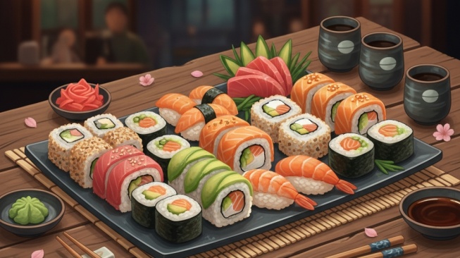 Resep Membuat Sushi Sederhana di Rumah: Enak, Murah, dan Anti Gagal!