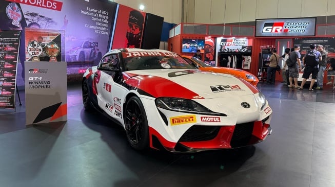 Modifikasi Toyota GR Yaris di Indonesia Modification Expo 2025. (Foto: TAM)