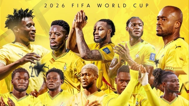 Mohammed Kudus Antar Ghana ke Piala Dunia 2026! The Black Stars Wakil Kelima Afrika