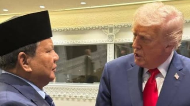 percakapan Prabowo dan Trump (instagram/kemensosri)