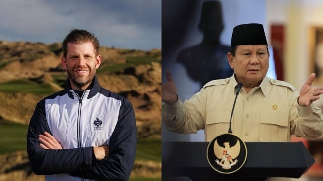 Apa Pekerjaan Eric Trump? Viral Insiden Mikrofon Bocor Prabowo Ingin Ketemu Anak Trump
