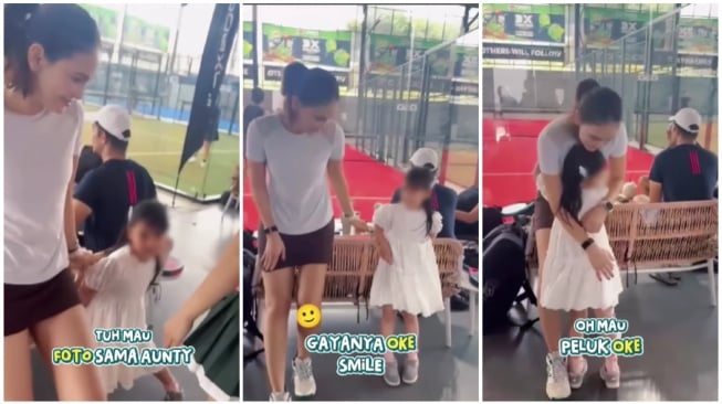 Luna Maya bertemu dengan putri Chacha Frederica yang menyebutnya hantu (Instagram)