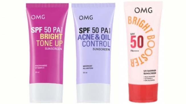 Sunscreen OMG Cocok untuk Kulit Apa? Ini 3 Pilihan Produknya, Harga Rp20 Ribuan